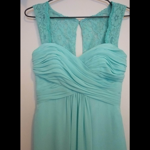 Blue * Long * Lace * Flowy * Gown * Symphony&Venus - Picture 3 of 6